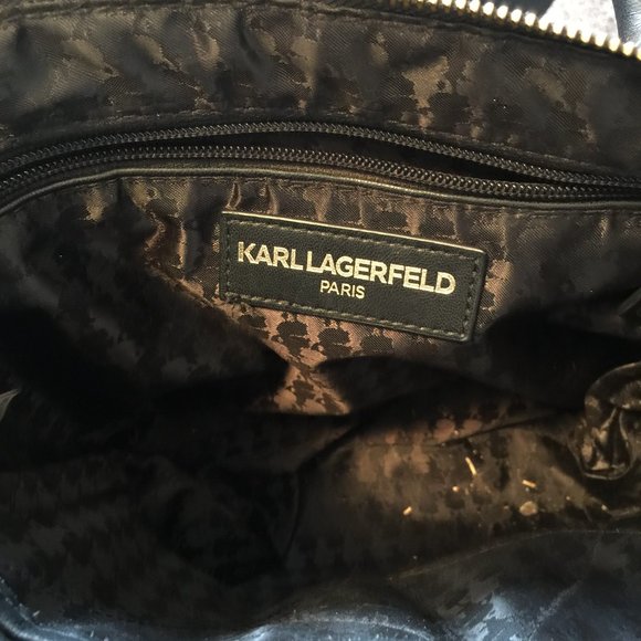 KARL LAGERFELD PARIS QUINCY MINI TOTE-NWOT - Picture 4 of 4